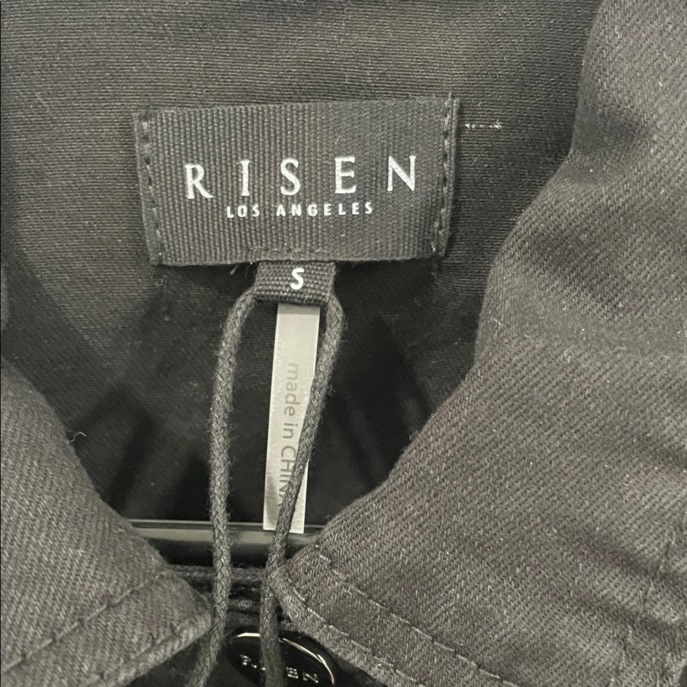 Black Denim Jacket by Risen Los Angeles - Picture 7 of 7